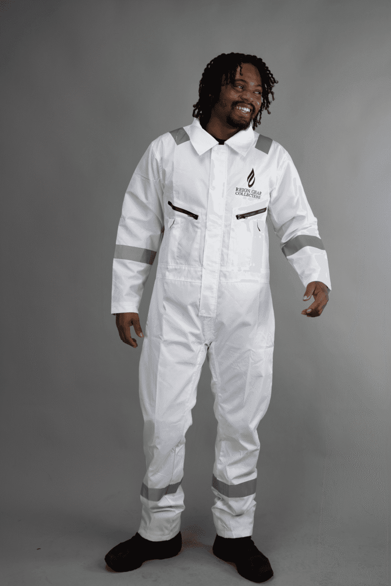 water-repellent coveralls