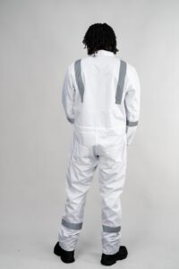 water-repellent coveralls