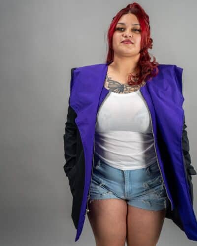 Two-Tone Coat